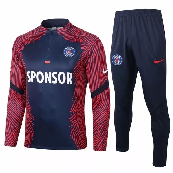 Chandal Paris Saint Germain 2020/21 Rojo Azul Marino